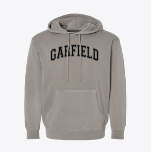 Garfield Elementary School Varsity Arch Pigment-Dyed Hoodie