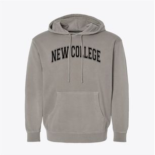 New College School Of Law Varsity Arch Pigment-Dyed Hoodie