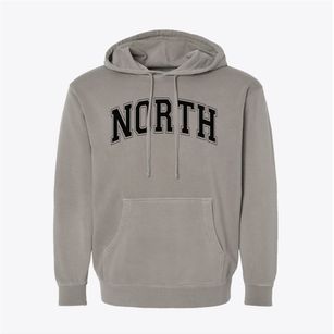 North Middle School Varsity Arch Pigment-Dyed Hoodie