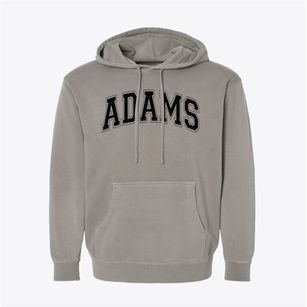 Adams Elementary School Varsity Arch Pigment-Dyed Hoodie