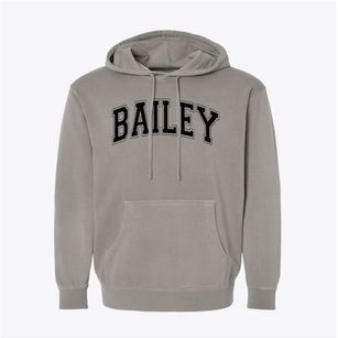 Bailey Middle School Varsity Arch Pigment-Dyed Hoodie