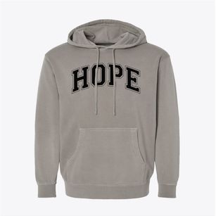 Hope Charter School Varsity Arch Pigment-Dyed Hoodie