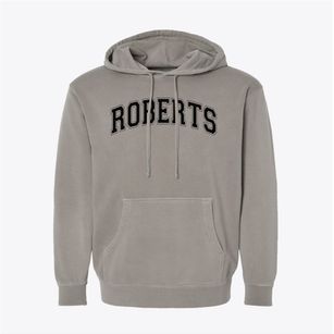 Roberts K-8 Center Varsity Arch Pigment-Dyed Hoodie
