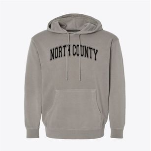 North County K-8 Center Varsity Arch Pigment-Dyed Hoodie