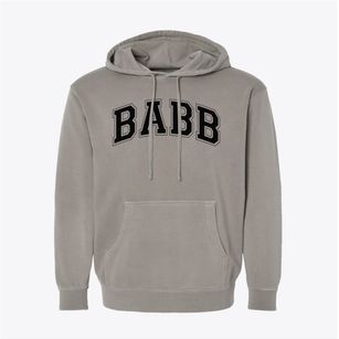 Babb Middle School Varsity Arch Pigment-Dyed Hoodie