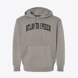 Atlanta Speech School Varsity Arch Pigment-Dyed Hoodie