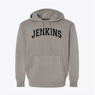H.v. Jenkins High School Varsity Arch Pigment-Dyed Hoodie