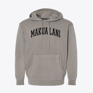 Makua Lani Christian School Varsity Arch Pigment-Dyed Hoodie