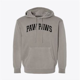 Paw Paw Schools Varsity Arch Pigment-Dyed Hoodie