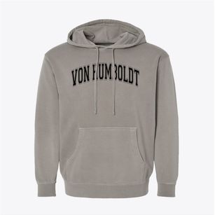 Von Humboldt Elementary School Varsity Arch Pigment-Dyed Hoodie