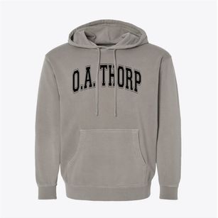 O.a. Thorp Scholastic Academy Varsity Arch Pigment-Dyed Hoodie