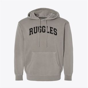 Ruggles Elementary School Varsity Arch Pigment-Dyed Hoodie