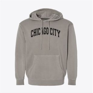 Chicago City Day School Varsity Arch Pigment-Dyed Hoodie