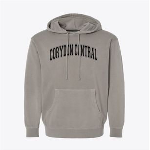 Corydon Central High School Varsity Arch Pigment-Dyed Hoodie