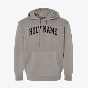 Holy Name - Cedar Lake Varsity Arch Pigment-Dyed Hoodie