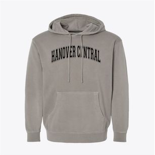 Hanover Central High Varsity Arch Pigment-Dyed Hoodie