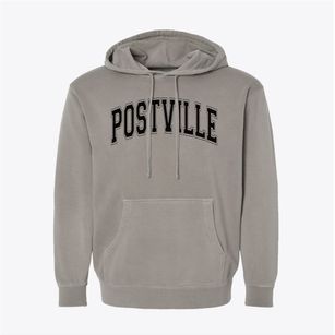 John R. Mott High School Varsity Arch Pigment-Dyed Hoodie