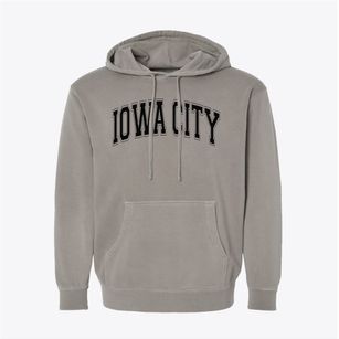 Iowa City High School Varsity Arch Pigment-Dyed Hoodie