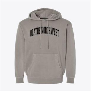 Olathe Northwest High School Varsity Arch Pigment-Dyed Hoodie