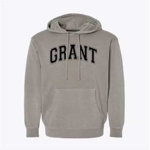 Grant Elementary School Varsity Arch Pigment-Dyed Hoodie