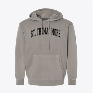 St Thomas More Parish Varsity Arch Pigment-Dyed Hoodie