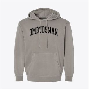 Ombudsman School Varsity Arch Pigment-Dyed Hoodie