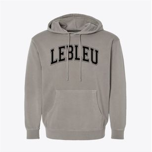 Lebleu Settlement Elementary School Varsity Arch Pigment-Dyed Hoodie