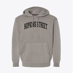 Hopkins Street Elementary School Varsity Arch Pigment-Dyed Hoodie