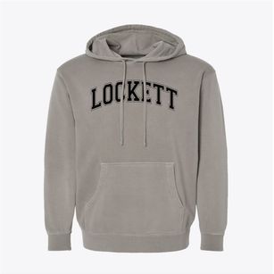 Lockett Elementary School Varsity Arch Pigment-Dyed Hoodie