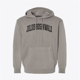 Julius Rosenwald Elementary School Varsity Arch Pigment-Dyed Hoodie