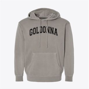Goldonna Elementary School Varsity Arch Pigment-Dyed Hoodie