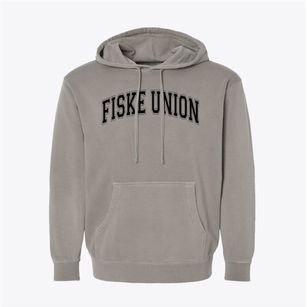 Fiske Union Elementary School Varsity Arch Pigment-Dyed Hoodie