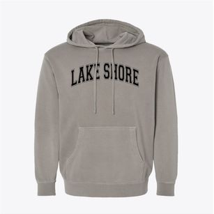 Lake Shore Elementary School Varsity Arch Pigment-Dyed Hoodie