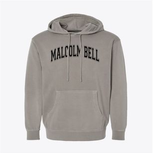 Malcolm Bell Elementary School Varsity Arch Pigment-Dyed Hoodie