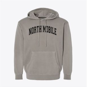 North Mobile Christian School Varsity Arch Pigment-Dyed Hoodie