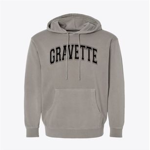 Gravette High School Varsity Arch Pigment-Dyed Hoodie