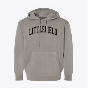 Littlefield Public School Varsity Arch Pigment-Dyed Hoodie