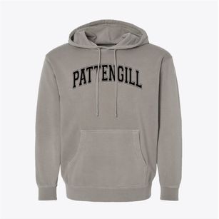 Pattengill Elementary School Varsity Arch Pigment-Dyed Hoodie