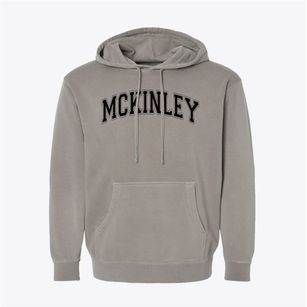 Mckinley Middle School Varsity Arch Pigment-Dyed Hoodie