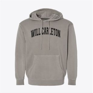 Will Carleton Academy Varsity Arch Pigment-Dyed Hoodie