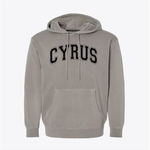 Cyrus Math Science & Technology School Varsity Arch Pigment-Dyed Hoodie