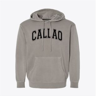 Callao Elementary School Varsity Arch Pigment-Dyed Hoodie