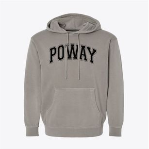 Poway Christian School Varsity Arch Pigment-Dyed Hoodie