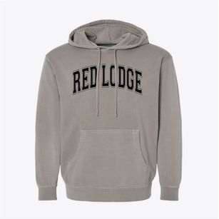 Red Lodge High School Varsity Arch Pigment-Dyed Hoodie