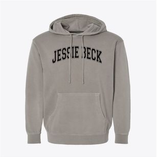 Jessie Beck Elementary School Varsity Arch Pigment-Dyed Hoodie