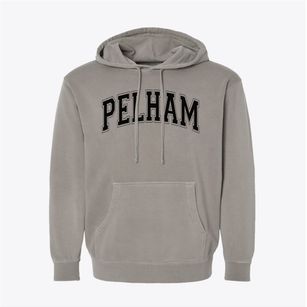 Pelham Memorial Middle School Varsity Arch Pigment-Dyed Hoodie