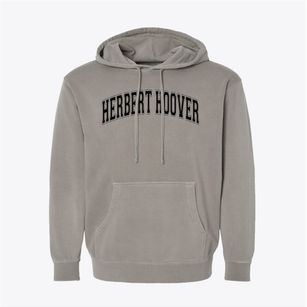Herbert Hoover Elementary School Varsity Arch Pigment-Dyed Hoodie