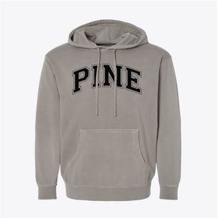 Pine Elementary School Varsity Arch Pigment-Dyed Hoodie