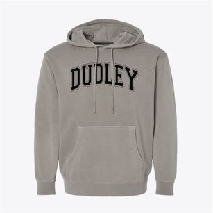 Dudley School Varsity Arch Pigment-Dyed Hoodie