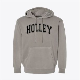 Holley Intermediate School Varsity Arch Pigment-Dyed Hoodie